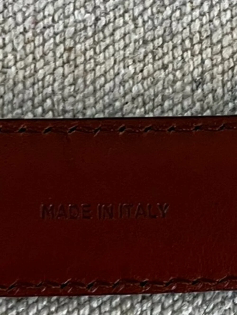 Polo Ralph Lauren Men's Brown Classic Full-Grain Leather Belt Sz 38